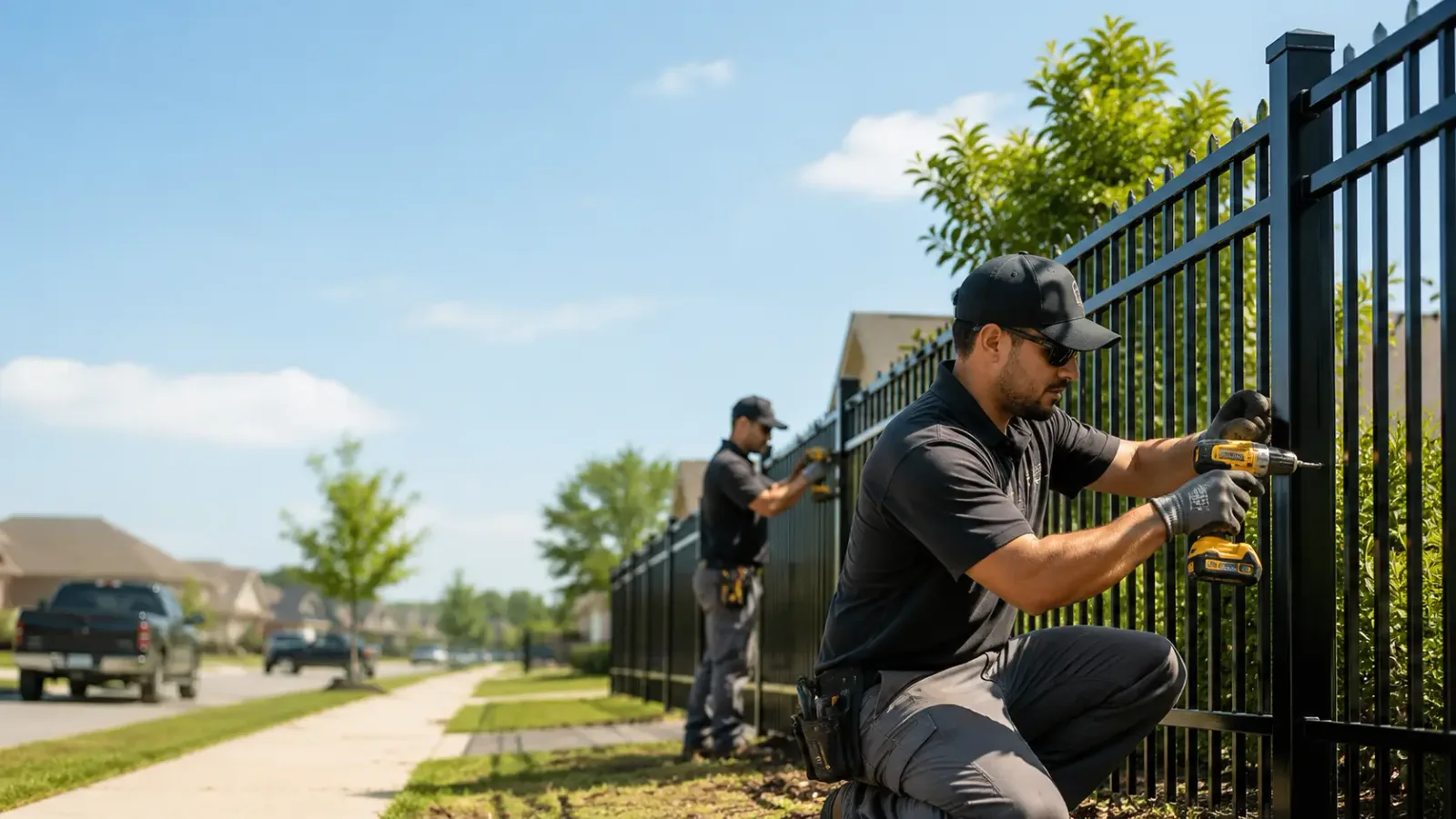 Metal Fence Installation in Gibson Island, MD